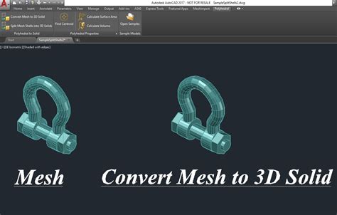 Convert Mesh into Solid. .